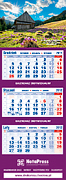 kalendarze trójdzielne góry, kalendarz trójdzielny góry, kalendarze trójdzielne 2012, kalendarze 2013 trójdzielne